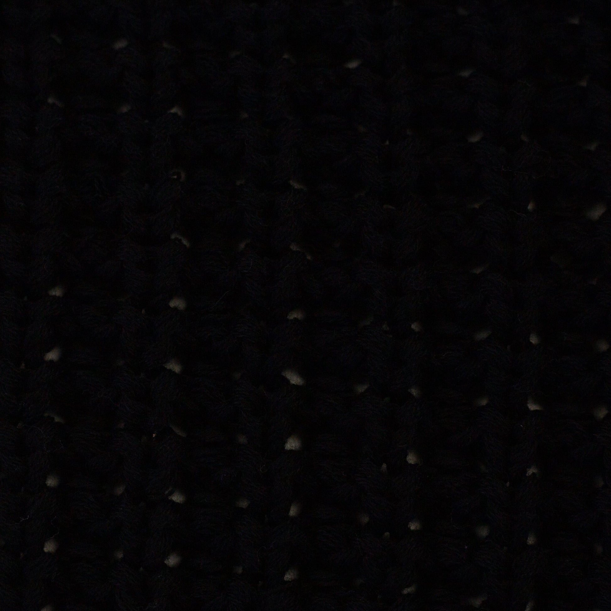 Attēls ar Biezs 100 % kokvilnas adījums - melns 615 g/m² – pieejams Šarlotes audumi