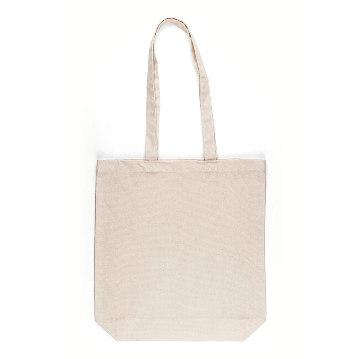 Image of thick cotton tote bag with print - available online at Šarlotes audumi