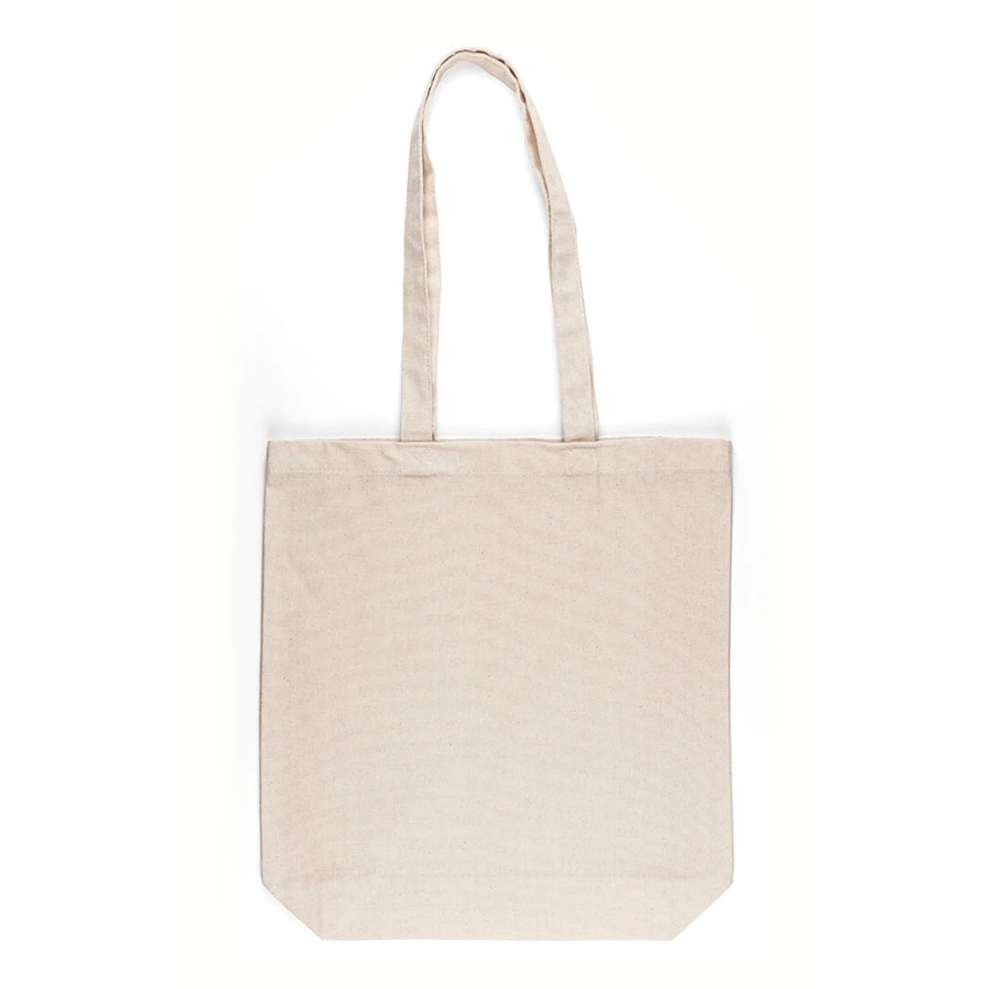 Image of thick cotton tote bag with print - available online at Šarlotes audumi