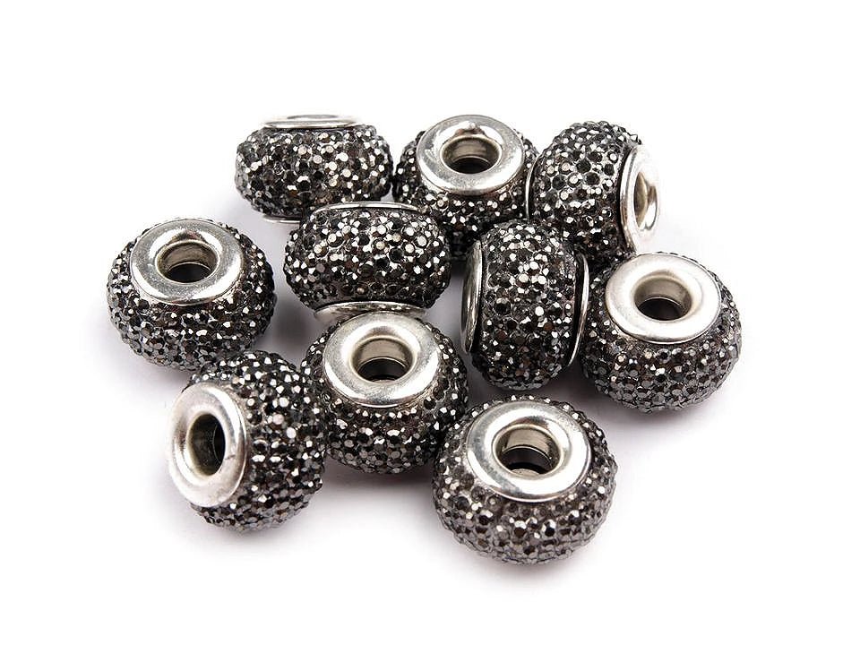 Attēls ar “Charm” pērlītes ar metālisku efektu| 9 × 14 mm 10 gab| dažādas krāsas – pieejams Šarlotes audumi