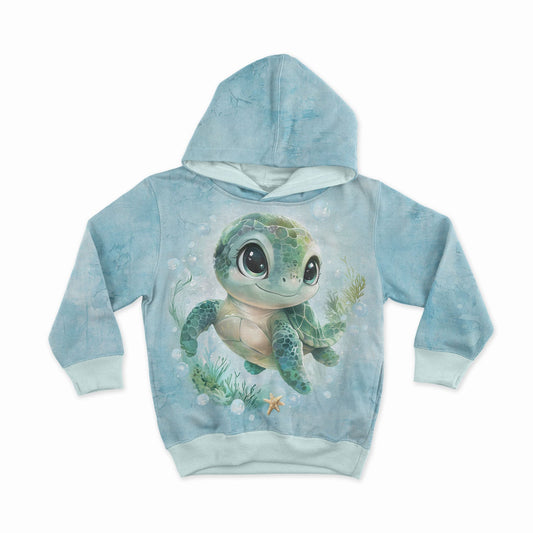 Attēls ar Cilpiņtrikotāžas panelis 40x50 cm - bruņurupucis draudziņš 250 g/m² – pieejams Šarlotes audumi