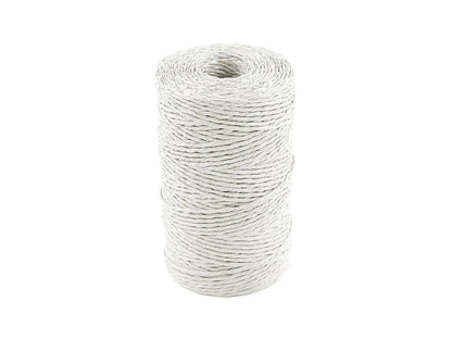 Image de cordelette en raphia naturel pour tricot et crochet Ø2 mm – disponible chez Šarlotes audumi