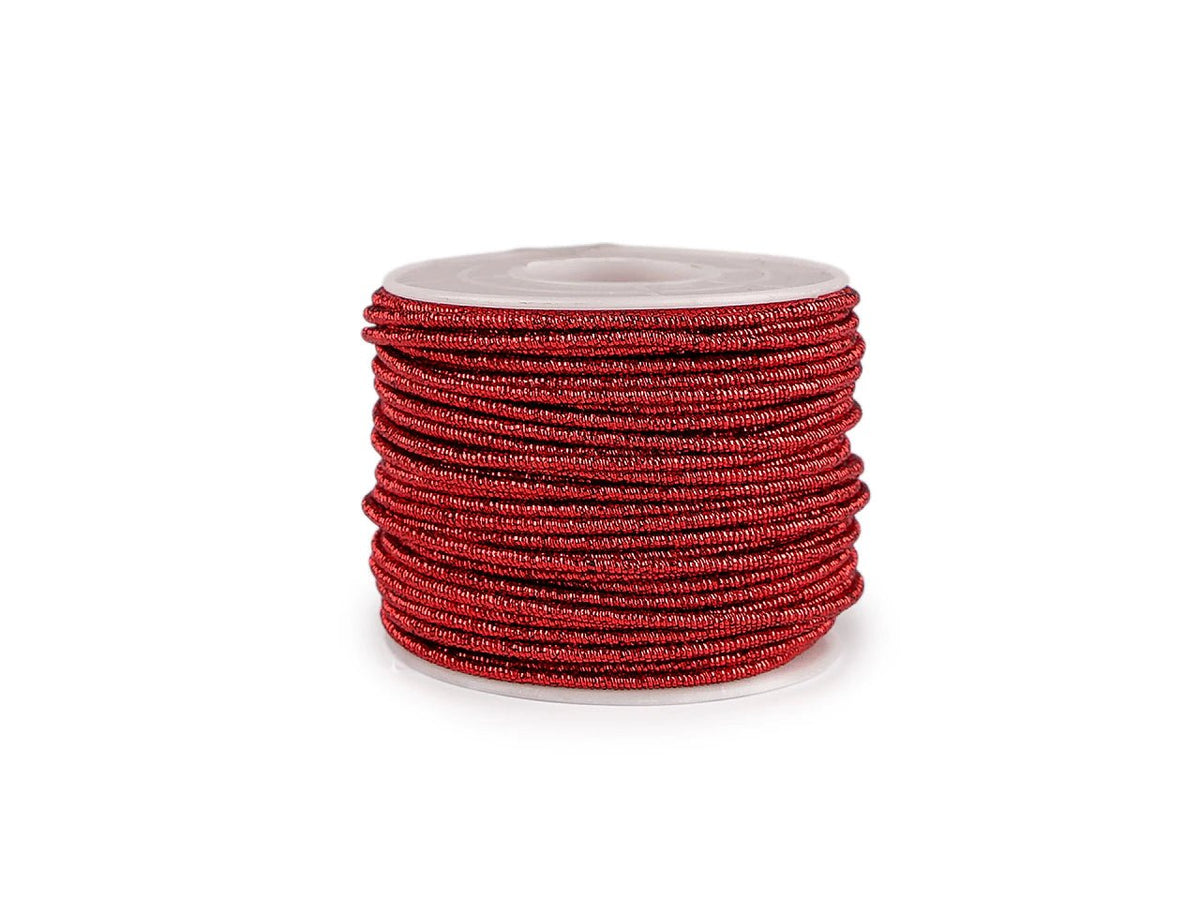 Image of Decorative lurex wire Ø2 mm – available online at Šarlotes audumi