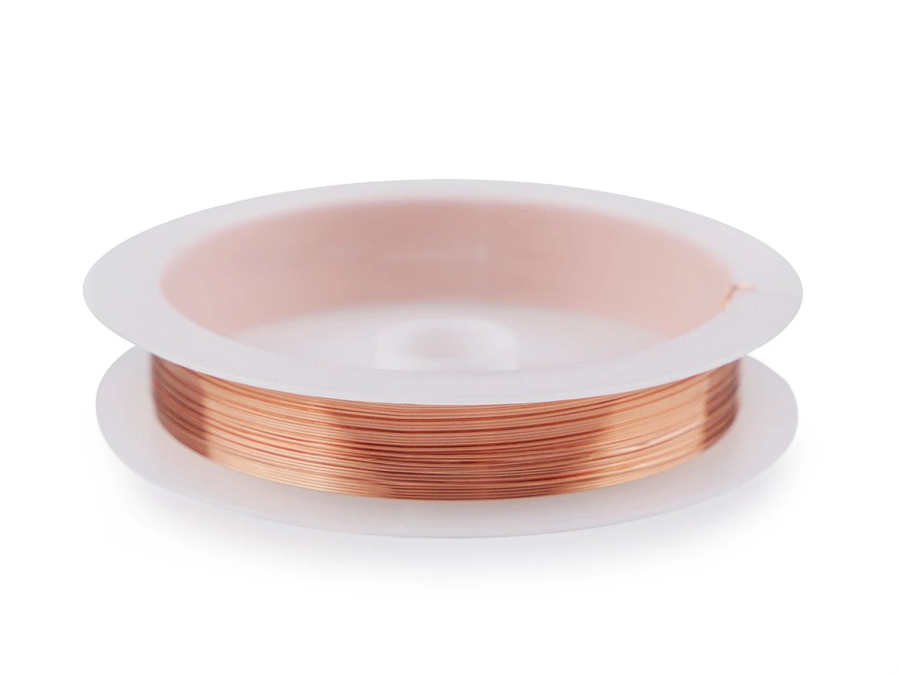 Attēls ar Dekoratīva vara stieple Ø 0,3 mm – 10 m – pieejams Šarlotes audumi