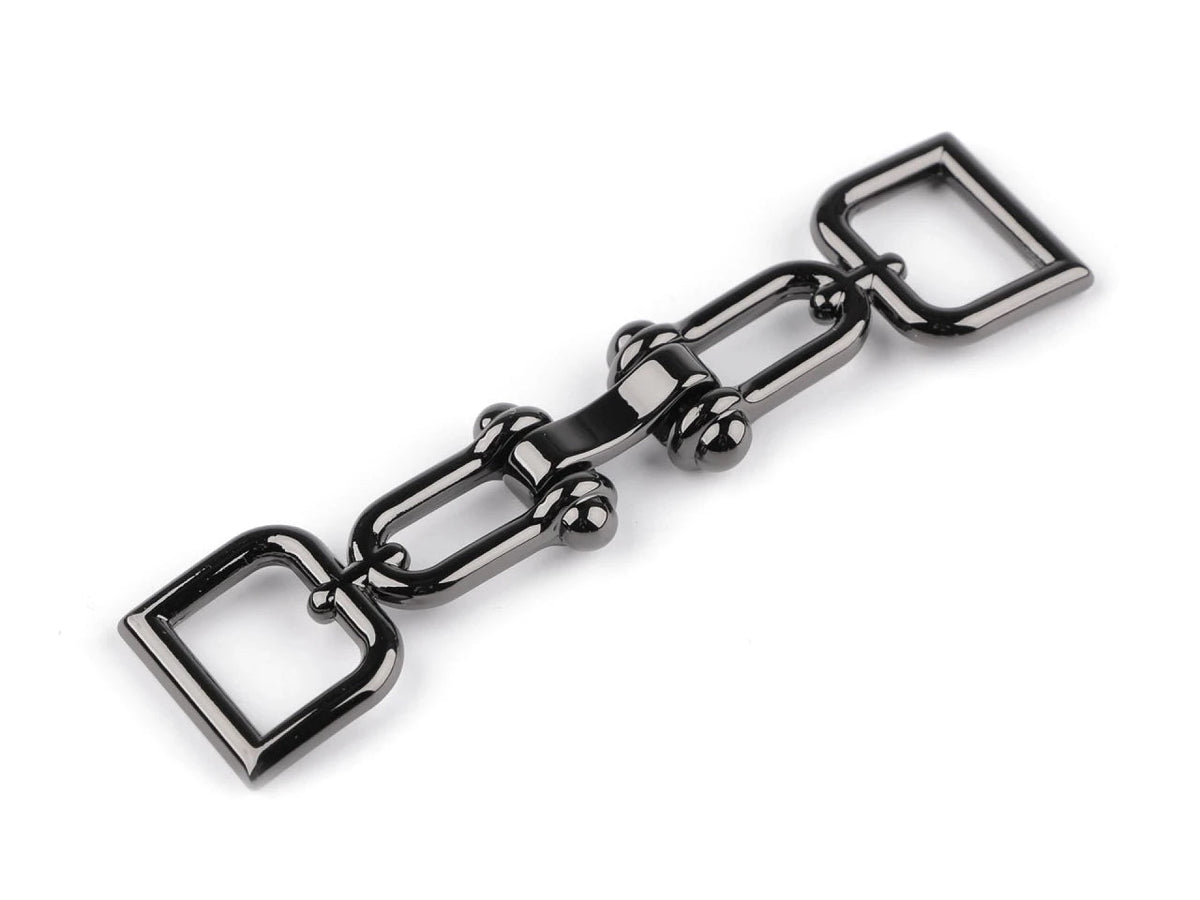 Image of Decorative strap fastener, 15 mm – available online at Šarlotes audumi