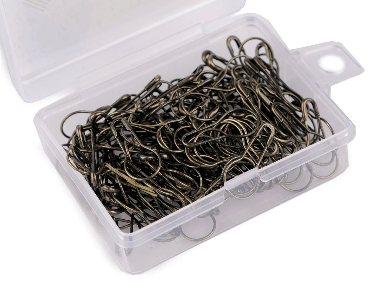 Boîte d’épingles de sûreté, 22 mm (env. 150 pièces) – disponible chez Šarlotes audumi