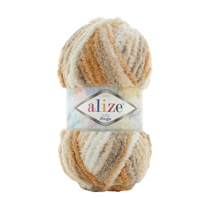 Fil Alize Softy Mega | 100 % microfibre polyester | 100 g – 70 m