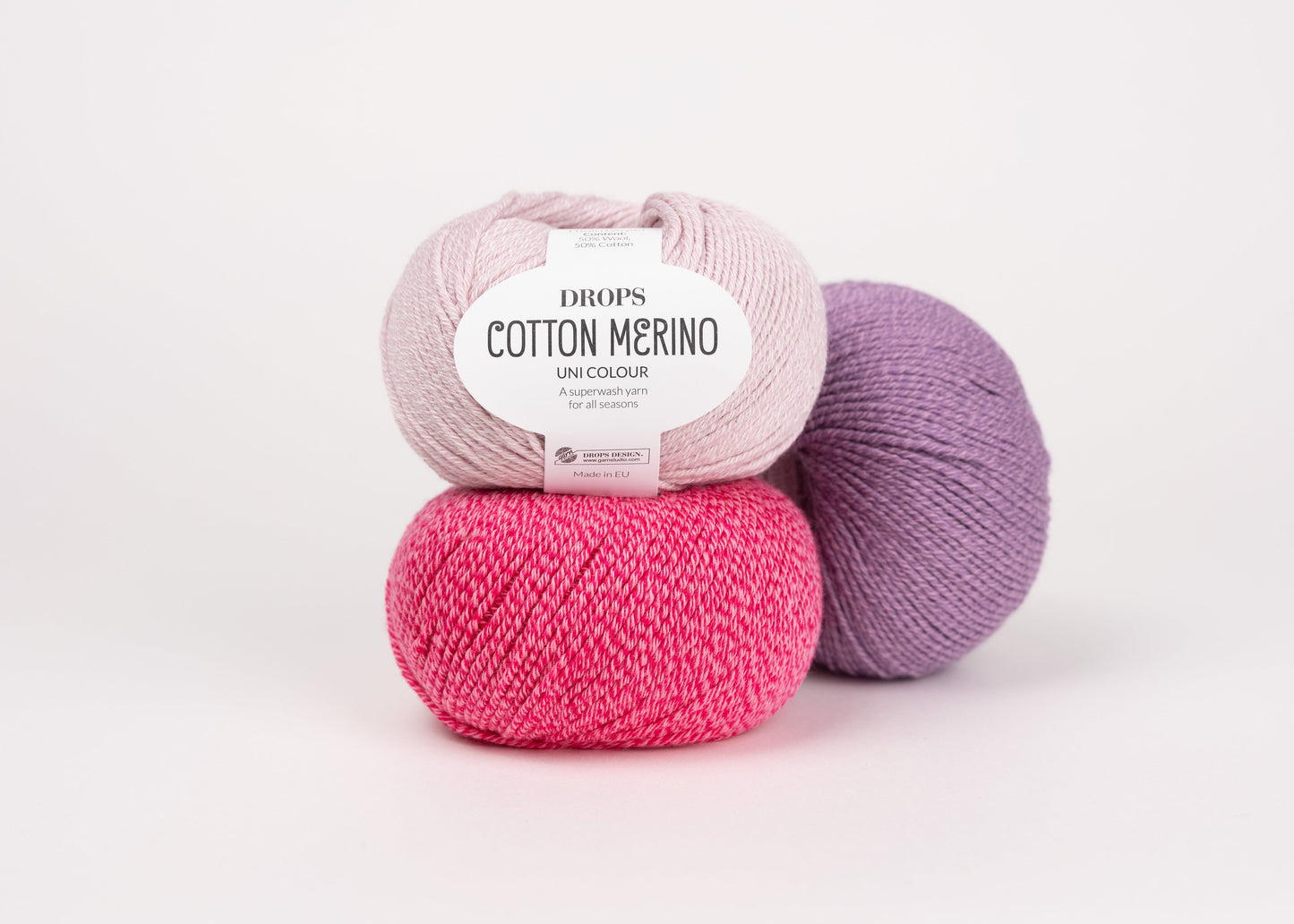 Image de fil DROPS Cotton Merino – 50 g / 110 m – disponible chez Šarlotes audumi