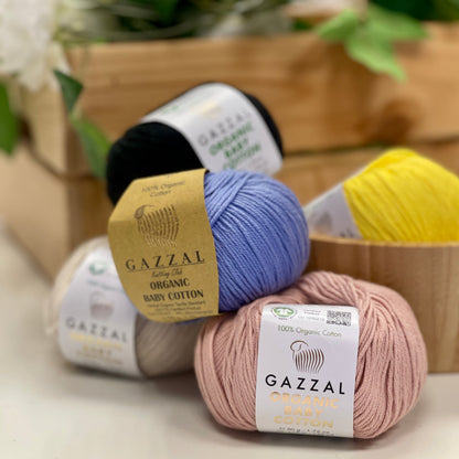 Fil GAZZAL ORGANIC BABY COTTON - 115 m 50 g