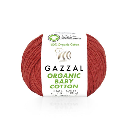 Fil GAZZAL ORGANIC BABY COTTON - 115 m 50 g