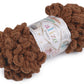 Dzija Yarn Alize Puffy - brūna 9 m 100g #321