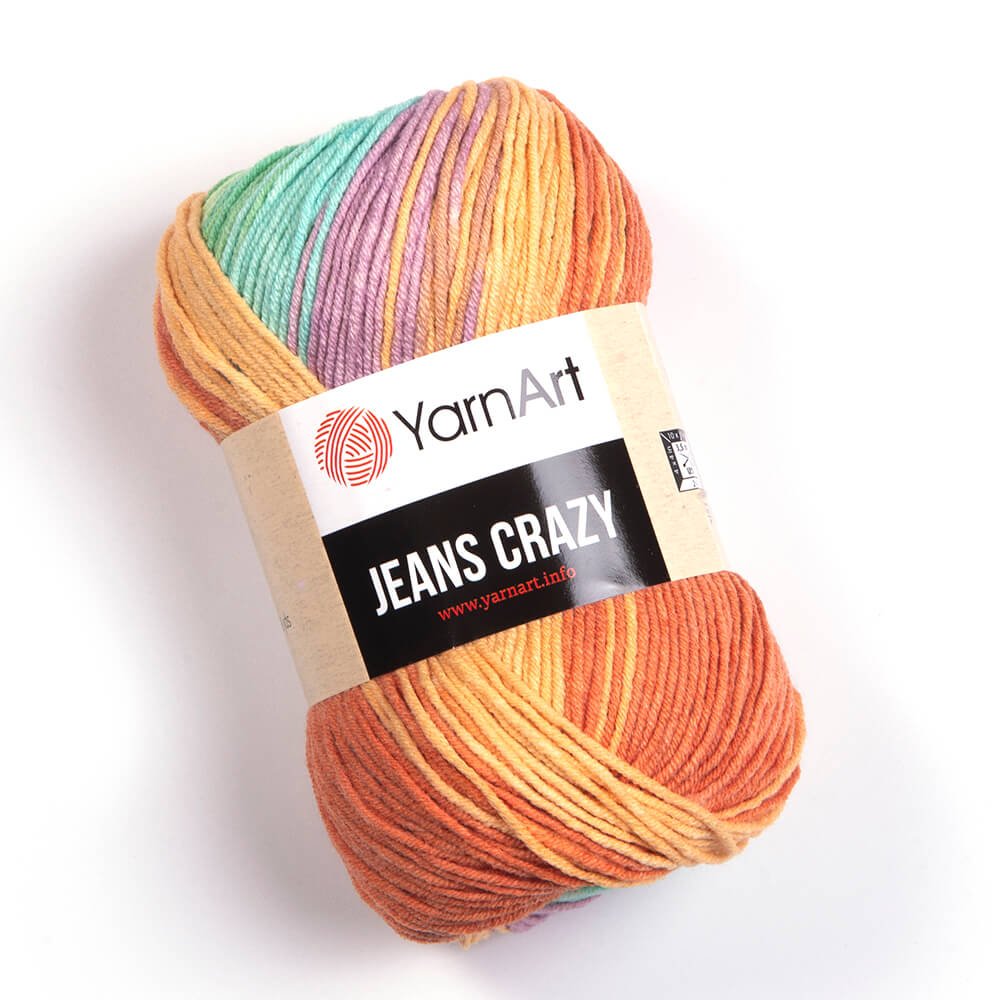 Dzija Yarn Art Jeans Crazy - 160 m 50g #8202