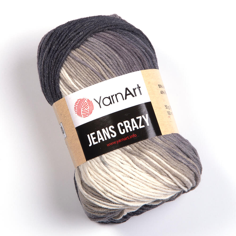 Dzija Yarn Art Jeans Crazy - 160 m 50g #8204