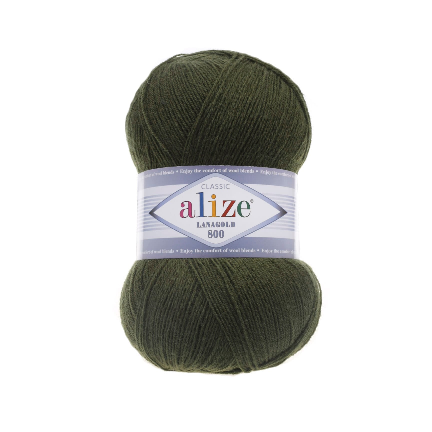 Attēls ar Dzijas Alize Lanagold 800 - 100g / 730m – pieejams Šarlotes audumi