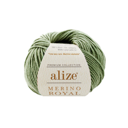 Attēls ar Dzijas Alize Merino Royal - 50g / 100m – pieejams Šarlotes audumi