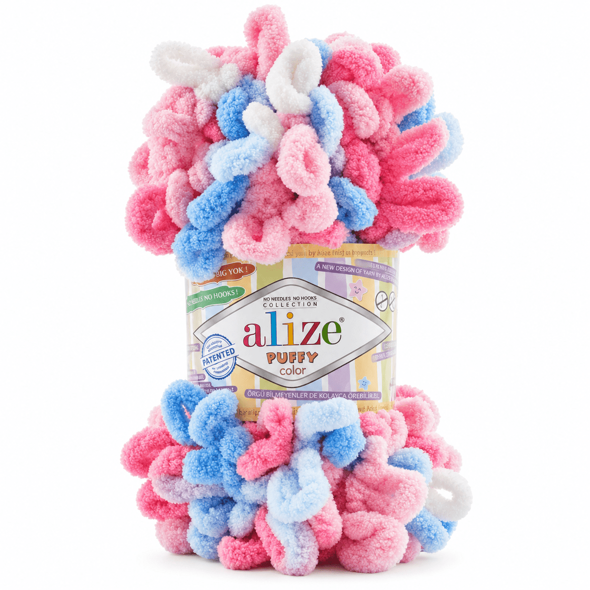 Attēls ar Dzijas Alize Puffy - 100g / 9m – pieejams internetā Šarlotes audumi