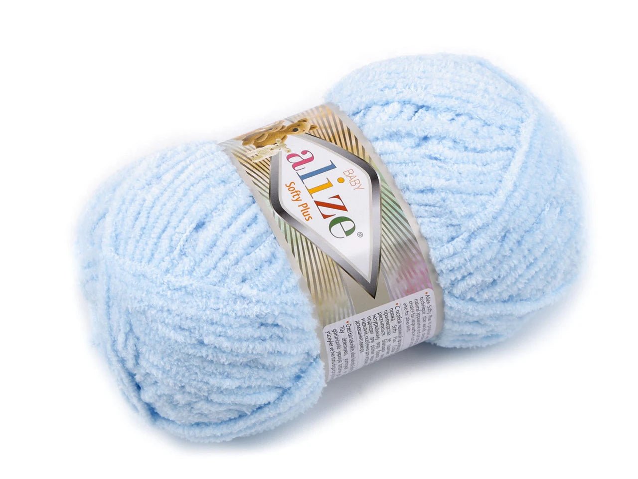 Attēls ar Dzijas Alize Softy Plus 100g / 120m – pieejams Šarlotes audumi