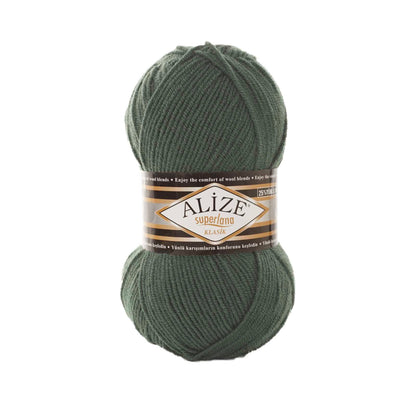 Image avec le fil Alize Superlana Klasik - 100g / 280m – disponible chez Šarlotes audumi