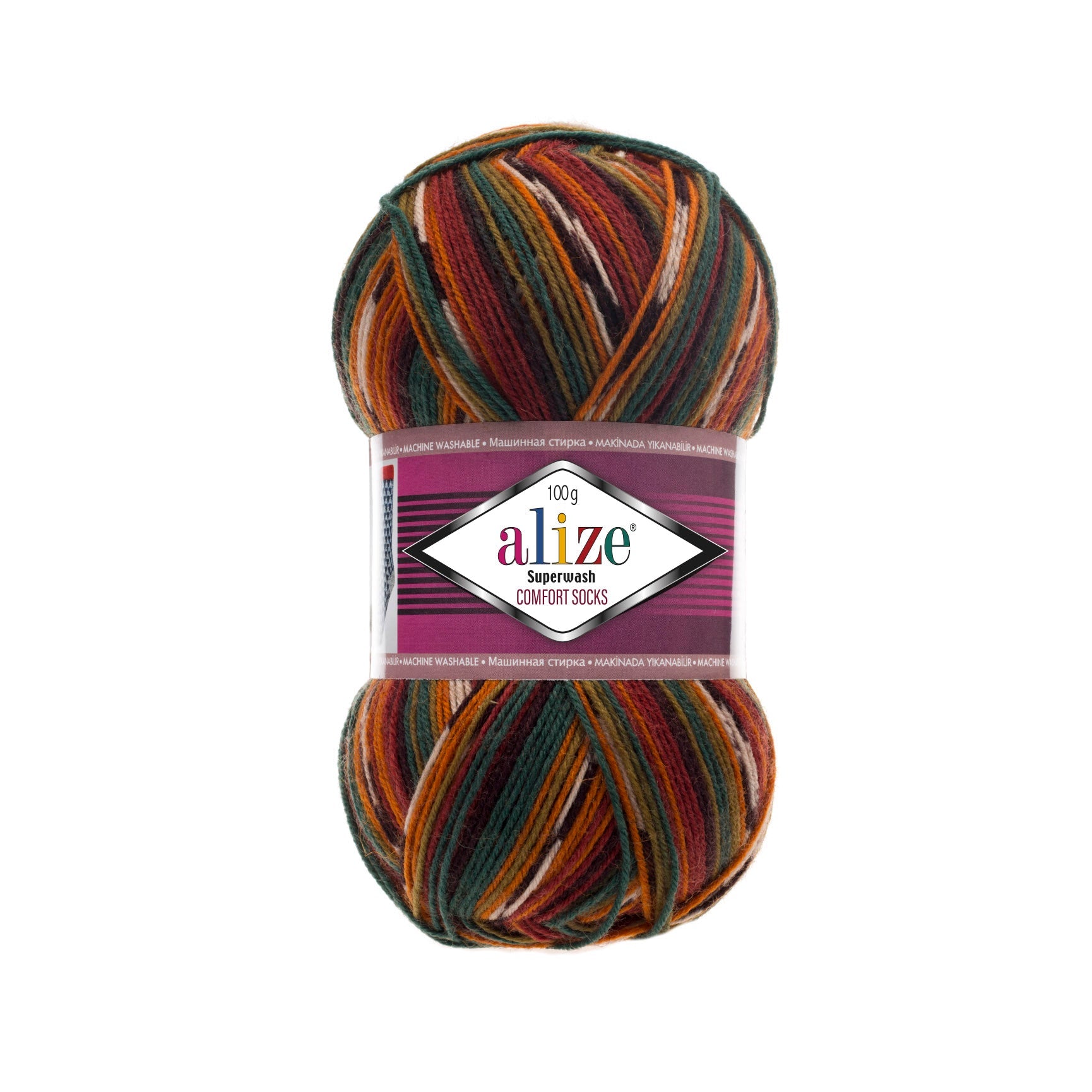 Attēls ar Dzijas Alize Superwash Comfort - 100g / 420m – pieejams Šarlotes audumi