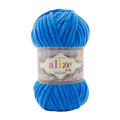 Image du fil Alize Velluto - 100 g / 68 m – disponible chez Šarlotes audumi