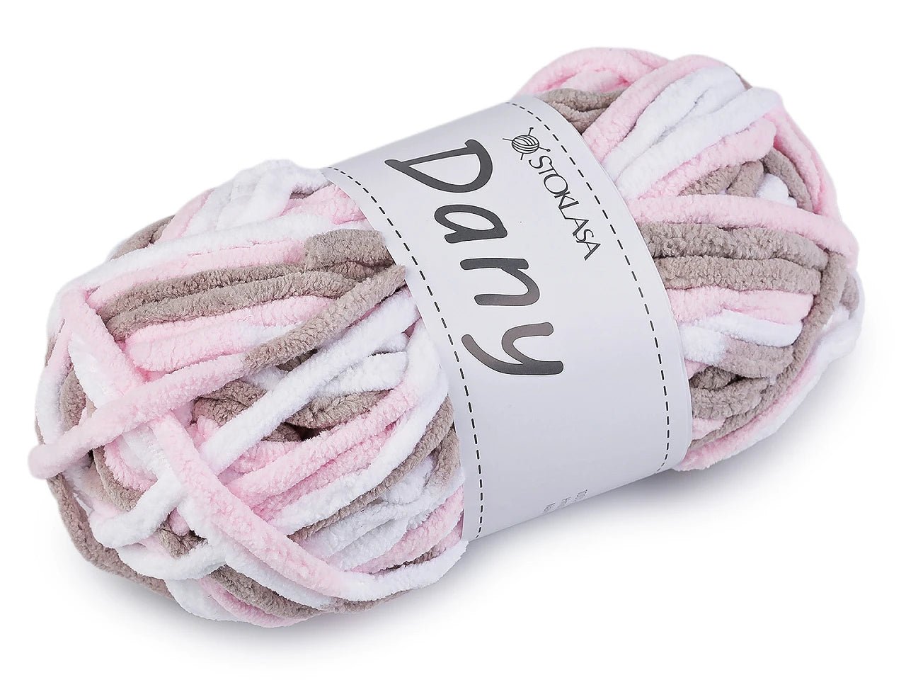 Attēls ar Dzijas Dany - plīša dzija - 100g / 38 m – pieejams Šarlotes audumi