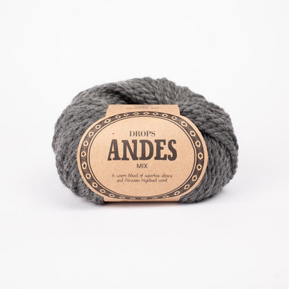 Image de fil DROPS Andes - 100 g / 90 m – disponible chez Šarlotes audumi
