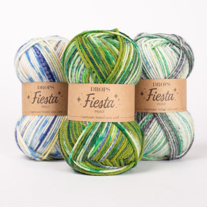 Fil à tricoter DROPS Fiesta - 50g / 110m