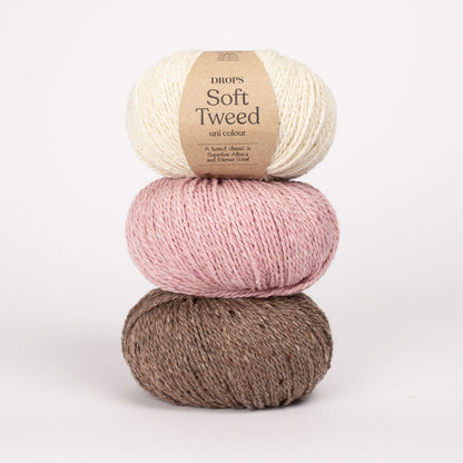 Fil DROPS Soft Tweed - 50 g / 130 m