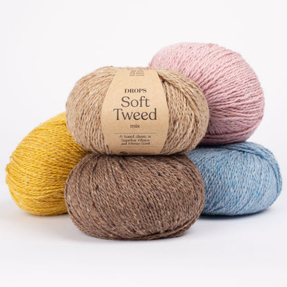 Fil DROPS Soft Tweed - 50 g / 130 m
