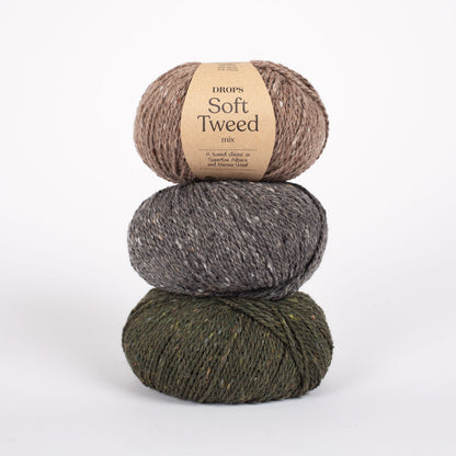 Fil DROPS Soft Tweed - 50 g / 130 m