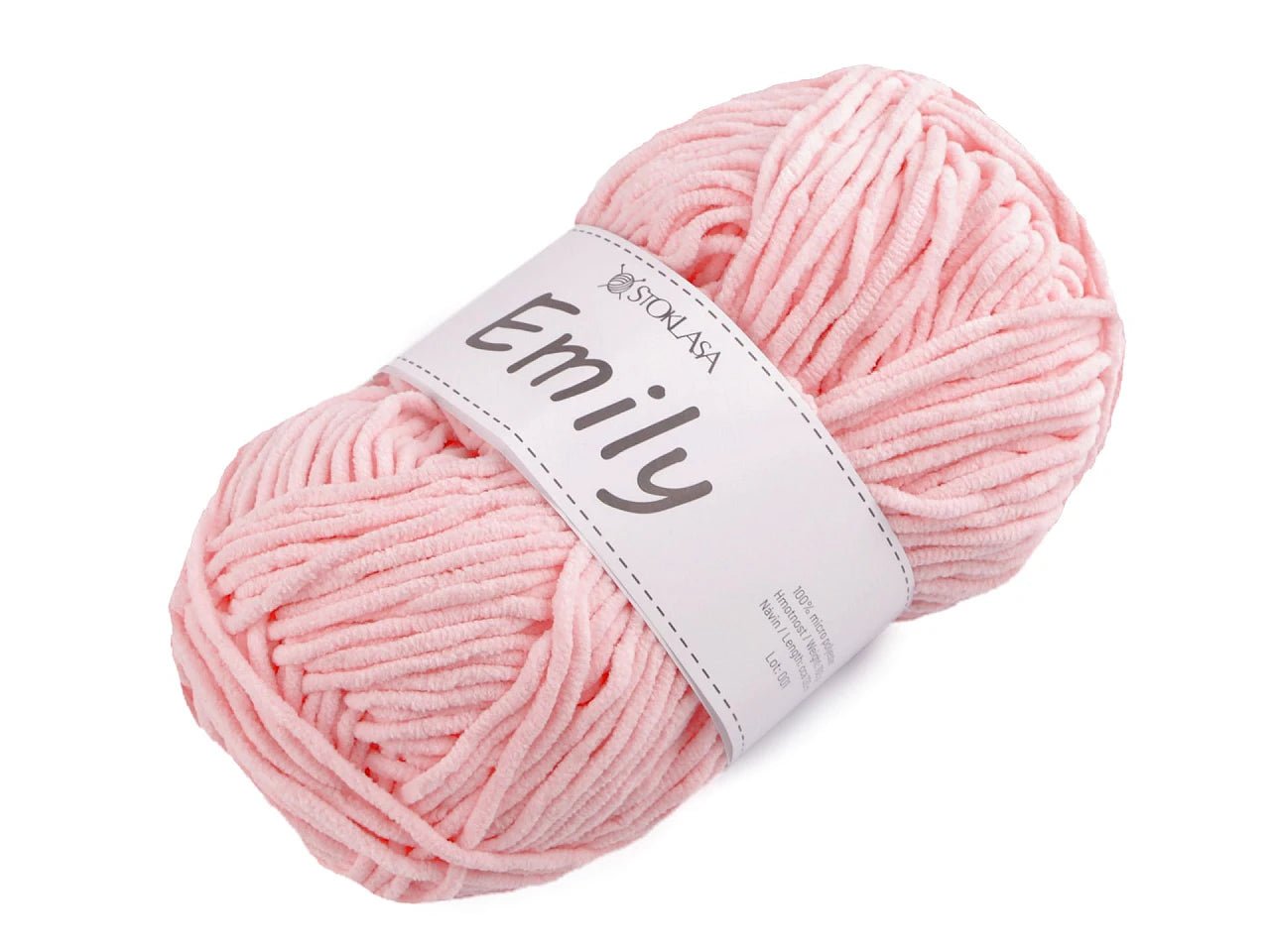 Attēls ar Dzijas Emily - plīša dzija - 100g / 120 m – pieejams Šarlotes audumi