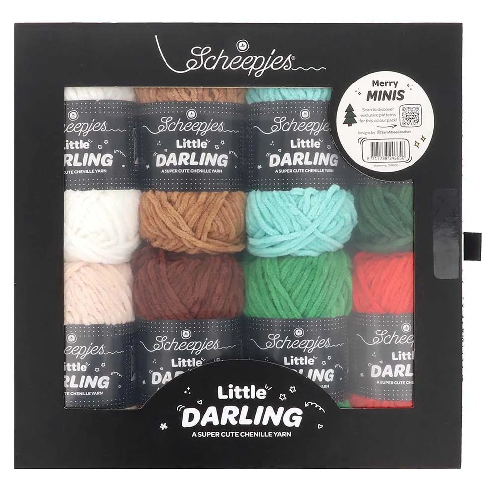 Attēls ar Dzijas komplekts Scheepjes Little Darling krāsu komplekts 8×25g – Farm Friends 24665 – pieejams Šarlotes audumi