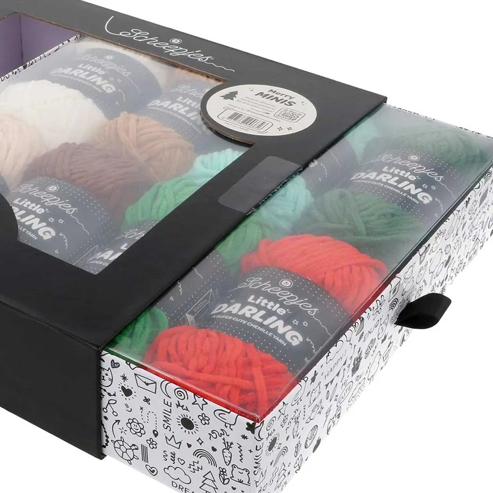 Attēls ar Dzijas komplekts Scheepjes Little Darling krāsu komplekts 8×25g – Farm Friends 24665 – pieejams Šarlotes audumi