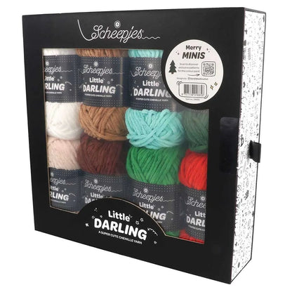 Image du kit de fils Scheepjes Little Darling, assortiment de couleurs 8×25 g – Farm Friends 24665 – disponible chez Šarlotes audumi
