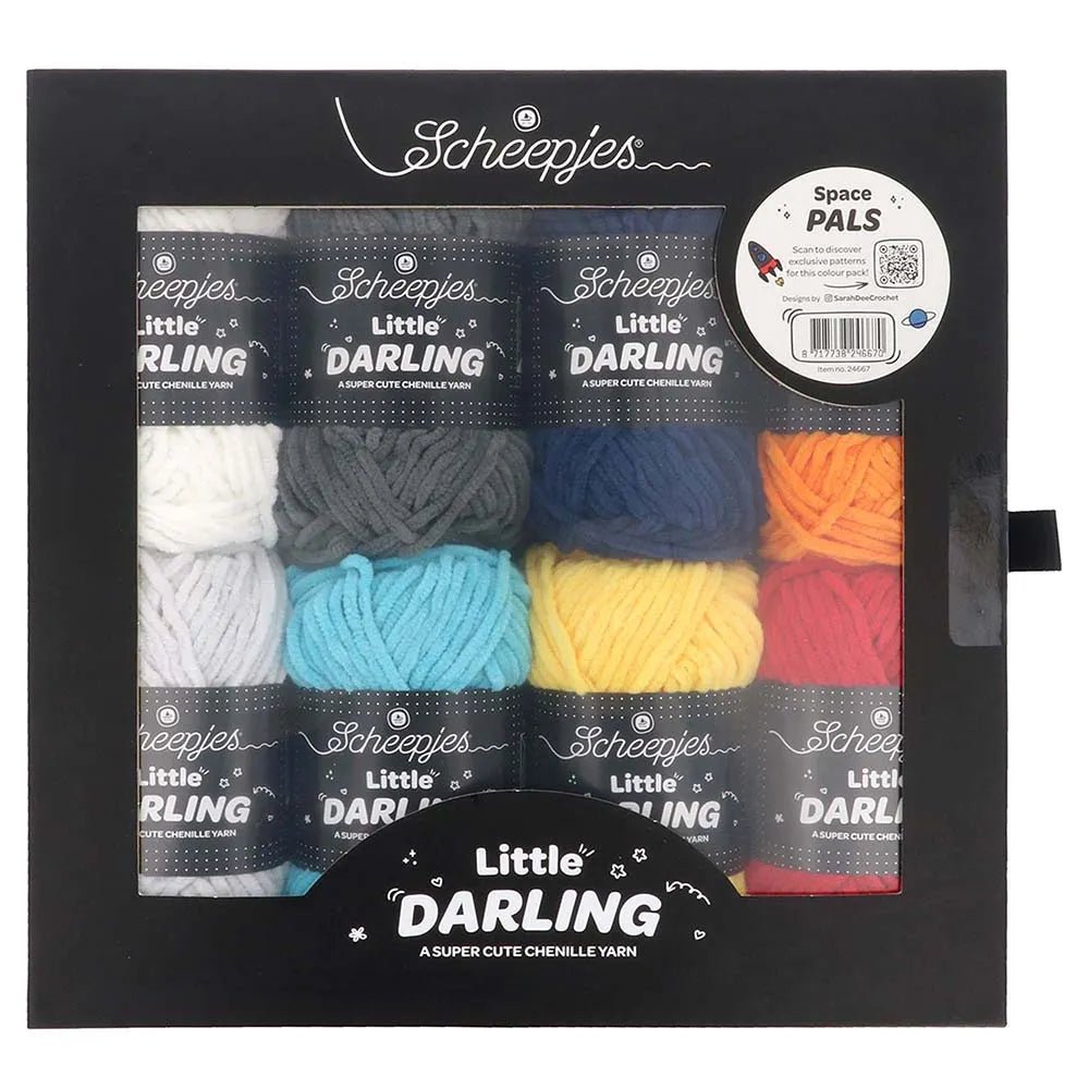 Attēls ar Dzijas komplekts Scheepjes Little Darling krāsu komplekts 8×25g – Farm Friends 24667 – pieejams Šarlotes audumi