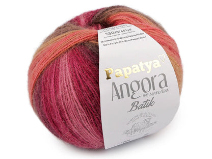 Image of Dzijas Papatya Angora Batik 100g / 550m – available at Šarlotes audumi