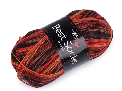 Attēls ar Dzijas Vlna Hep Best Socks - 100g / 420m – pieejams Šarlotes audumi