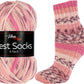 Attēls ar Dzijas Vlna Hep Best Socks - 100g / 420m – pieejams Šarlotes audumi