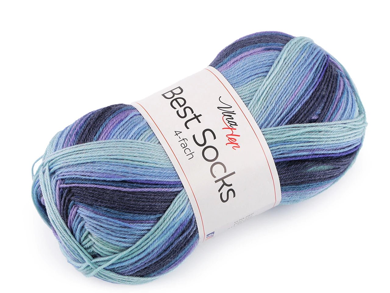 Attēls ar Dzijas Vlna Hep Best Socks - 100g / 420m – pieejams Šarlotes audumi