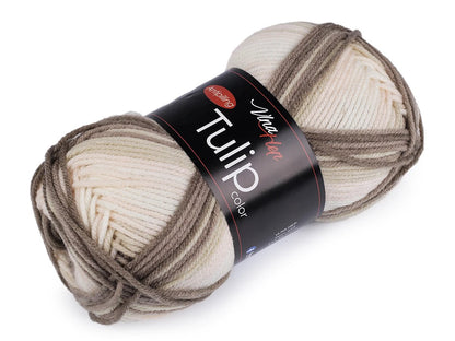 Image de fil Vlna Hep Tulip color - 100g / 170 m – disponible chez Šarlotes audumi