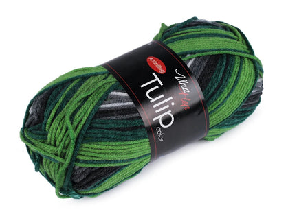 Image de fil Vlna Hep Tulip color - 100g / 170 m – disponible chez Šarlotes audumi