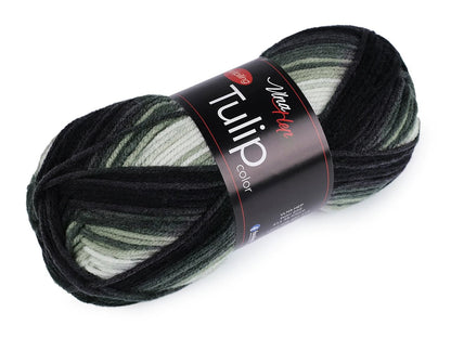 Image de fil Vlna Hep Tulip Color - 100 g / 170 m – disponible chez Šarlotes audumi