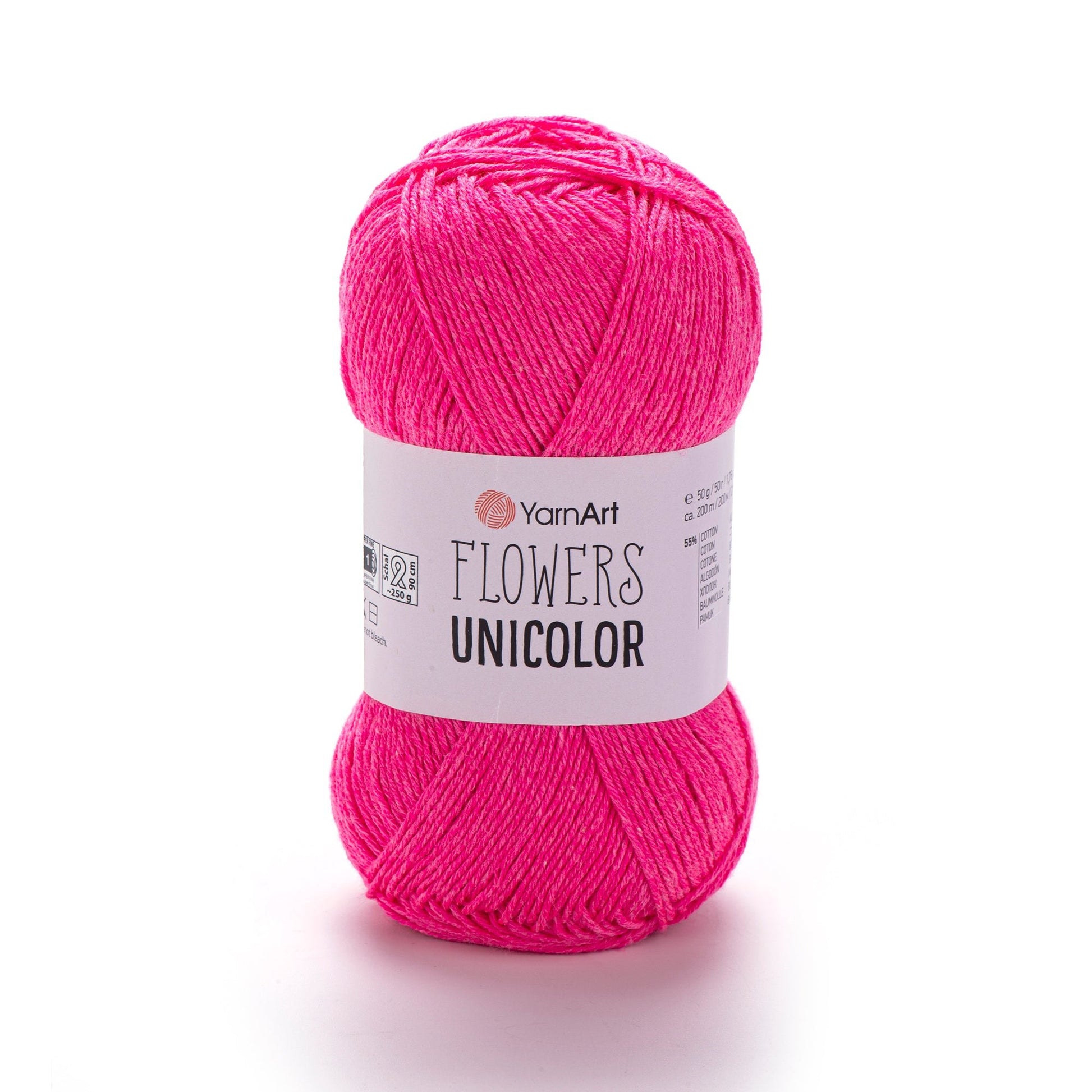 Attēls ar Dzijas YarnArt Flowers unicolor - 50g / 200m – pieejams Šarlotes audumi