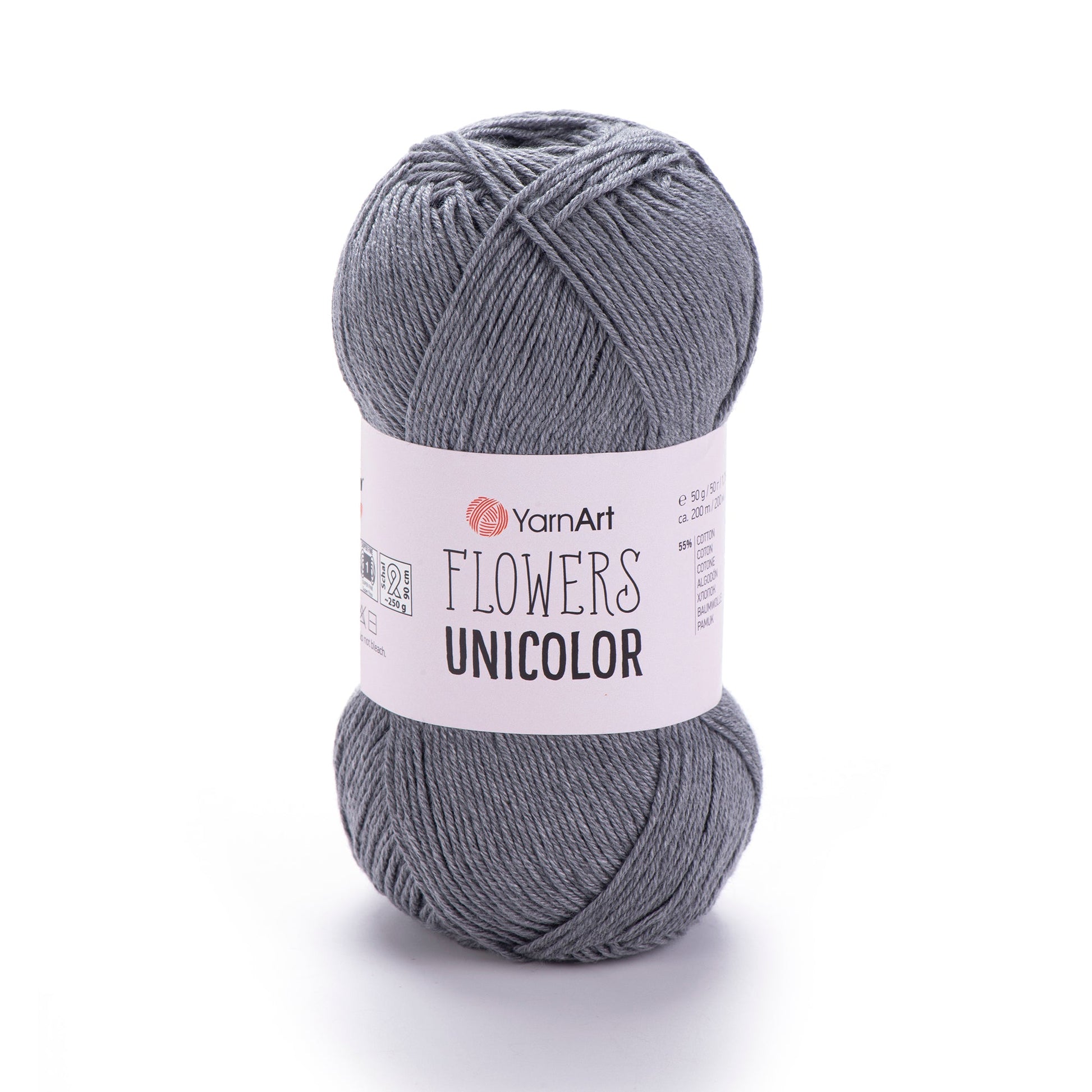 Attēls ar Dzijas YarnArt Flowers unicolor - 50g / 200m – pieejams Šarlotes audumi