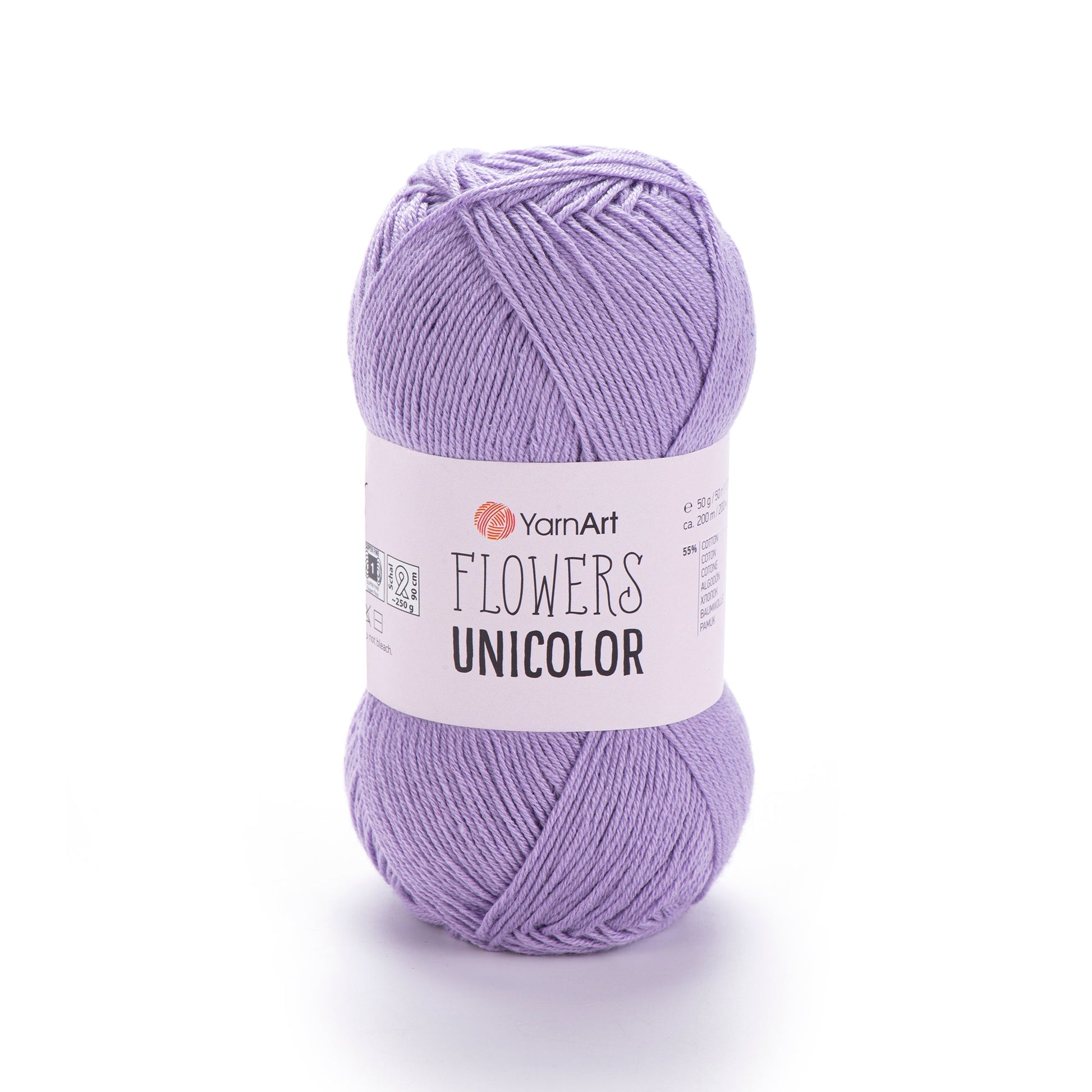 Attēls ar Dzijas YarnArt Flowers unicolor - 50g / 200m – pieejams Šarlotes audumi