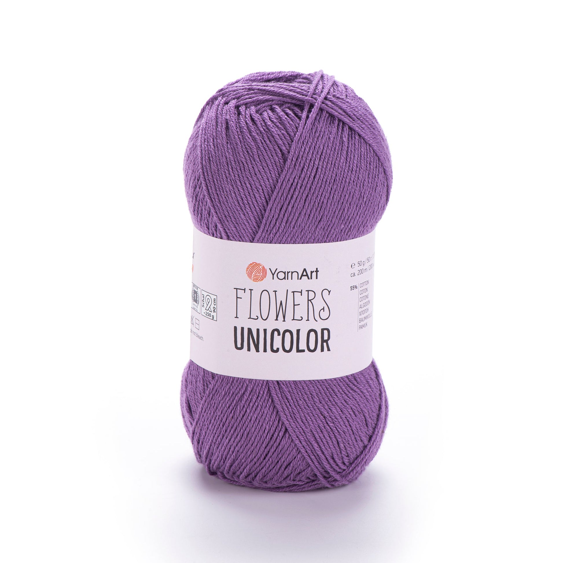 Attēls ar Dzijas YarnArt Flowers unicolor - 50g / 200m – pieejams Šarlotes audumi