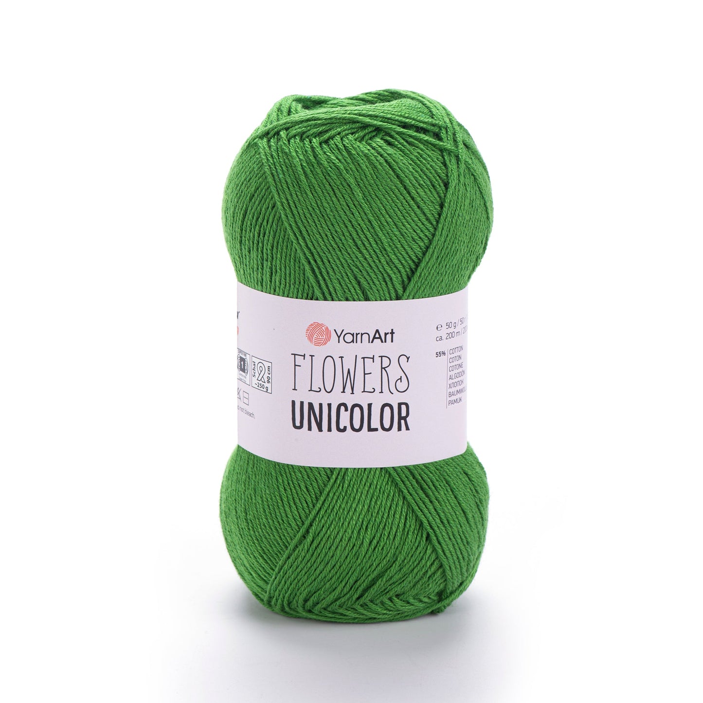 Attēls ar Dzijas YarnArt Flowers unicolor - 50g / 200m – pieejams Šarlotes audumi