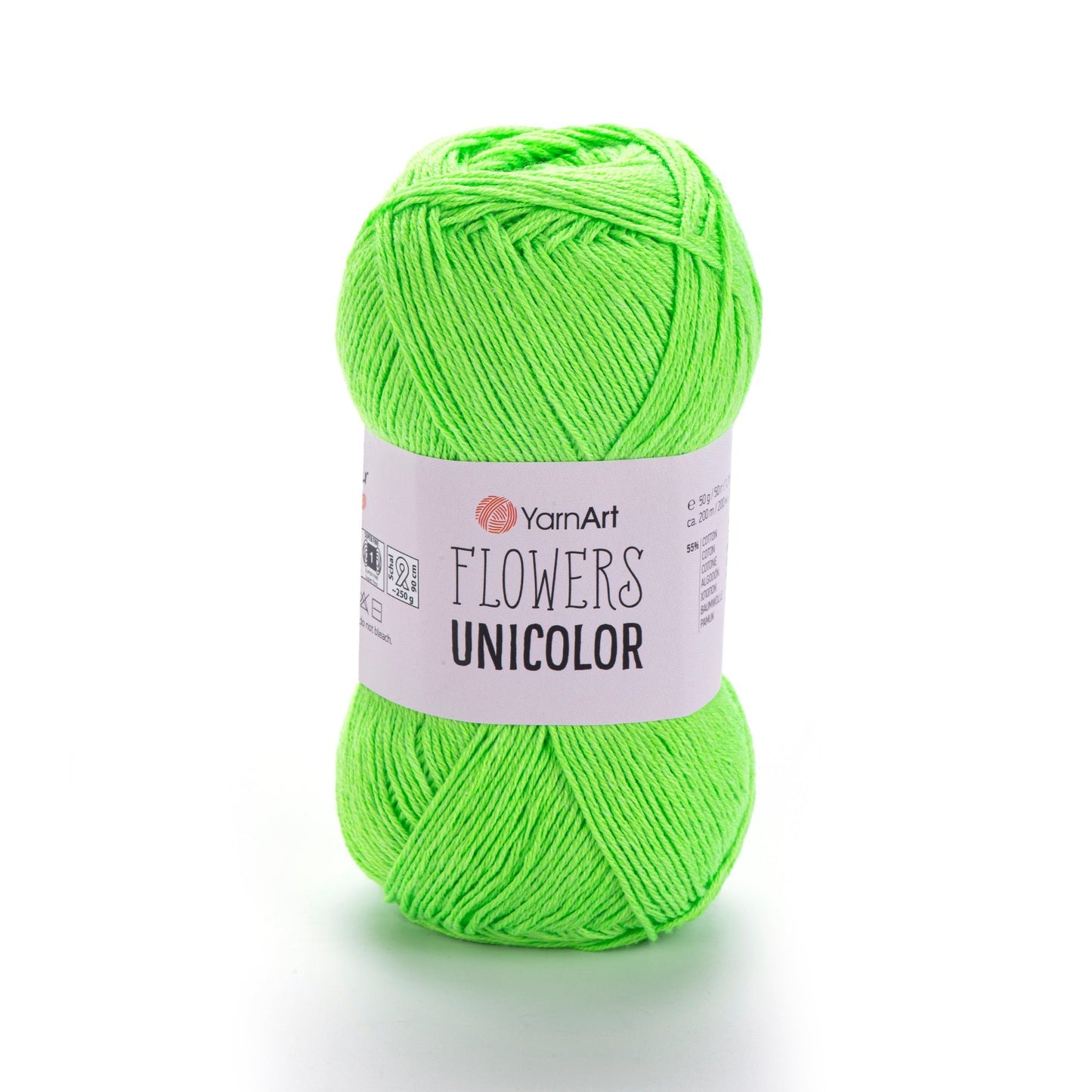 Attēls ar Dzijas YarnArt Flowers unicolor - 50g / 200m – pieejams Šarlotes audumi