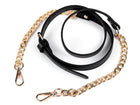 Black with gold