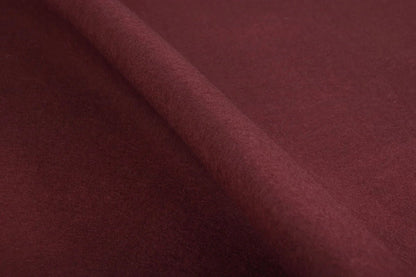 Tissu feutre en rouleaux, doux, 1 mm - bordeaux 220 g/m²